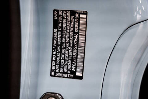 2023 Porsche 718 Cayman GT4 RS