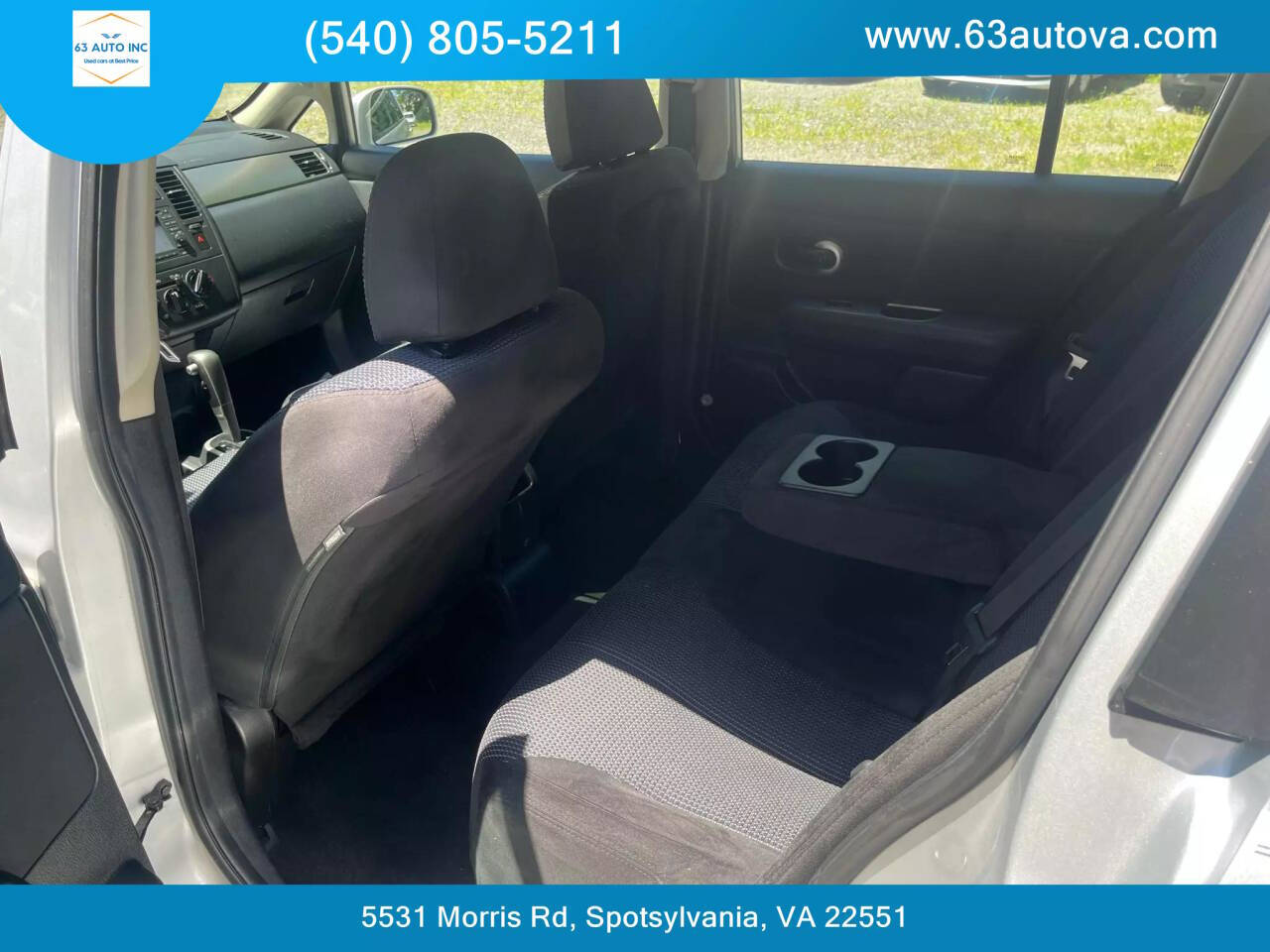 2011 Nissan Versa for sale at 63 Auto Inc in Spotsylvania, VA