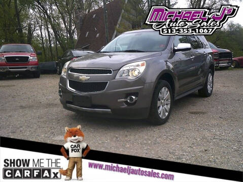 2010 Chevrolet Equinox for sale at MICHAEL J'S AUTO SALES in Cleves OH