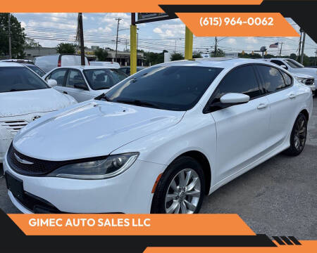 2015 Chrysler 200 S