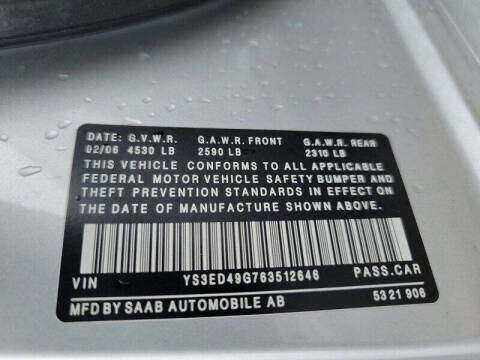 2006 Saab 9-5