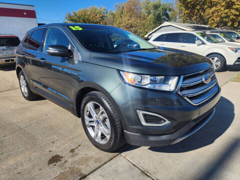2015 Ford Edge for sale at Quallys Auto Sales in Olathe KS