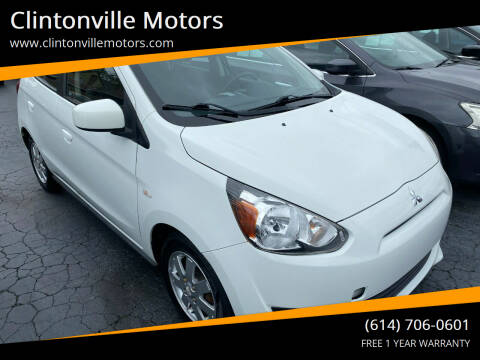 2014 Mitsubishi Mirage for sale at Clintonville Motors in Columbus OH