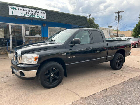 2008 Dodge Ram 1500 for sale at Island Auto Sales in Colorado Springs CO