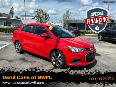 2017 Chevrolet Sonic for sale at Used Cars of SWFL in Fort Myers FL