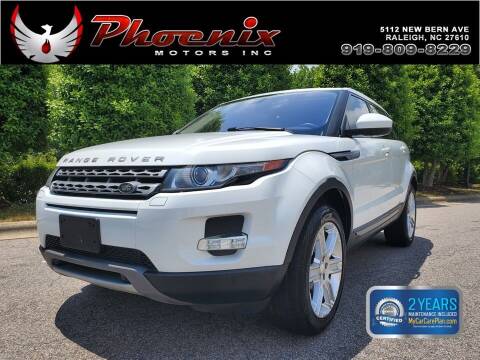 2015 Land Rover Range Rover Evoque for sale at Phoenix Motors Inc in Raleigh NC