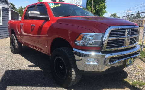 2011 RAM Ram Pickup 2500 for sale at Universal Auto Sales in Salem OR