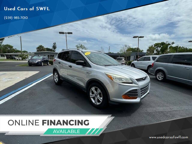 2016 Ford Escape for sale at Used Cars of SWFL in Fort Myers FL