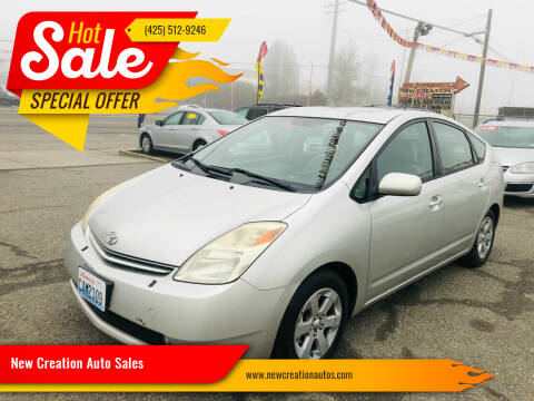2005 Toyota Prius for sale at New Creation Auto Sales in Everett WA