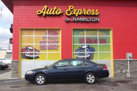 2008 Chevrolet Impala for sale at AUTO EXPRESS OF HAMILTON LLC in Hamilton OH