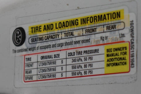 2012 Chevrolet Express 2500