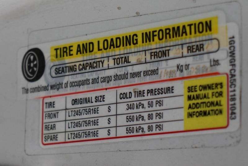 2012 Chevrolet Express 2500