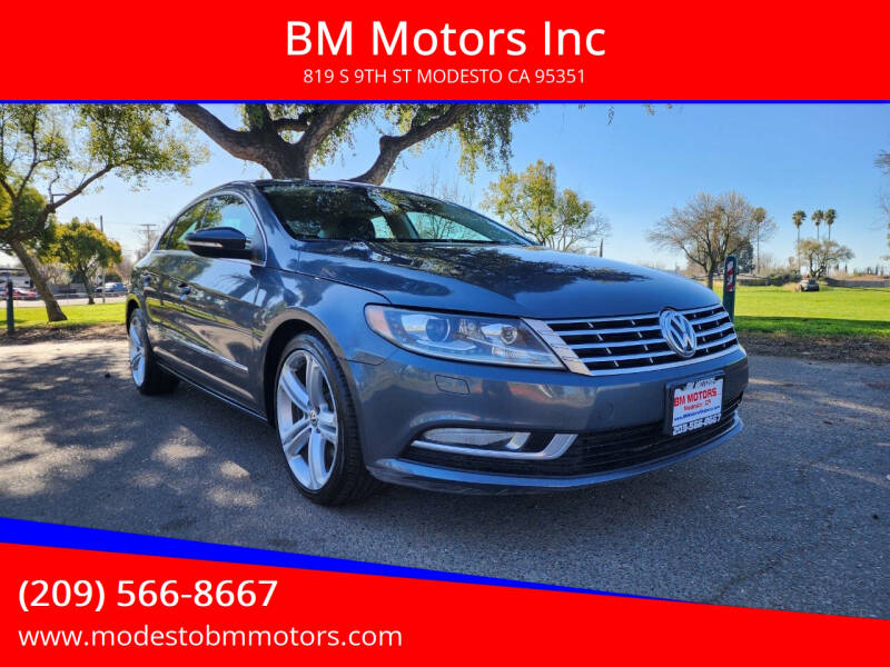 2013 Volkswagen CC for sale at BM Motors Inc in Modesto CA
