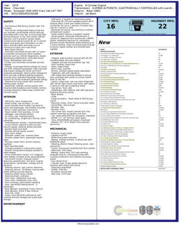 2019 Chevrolet Silverado 1500