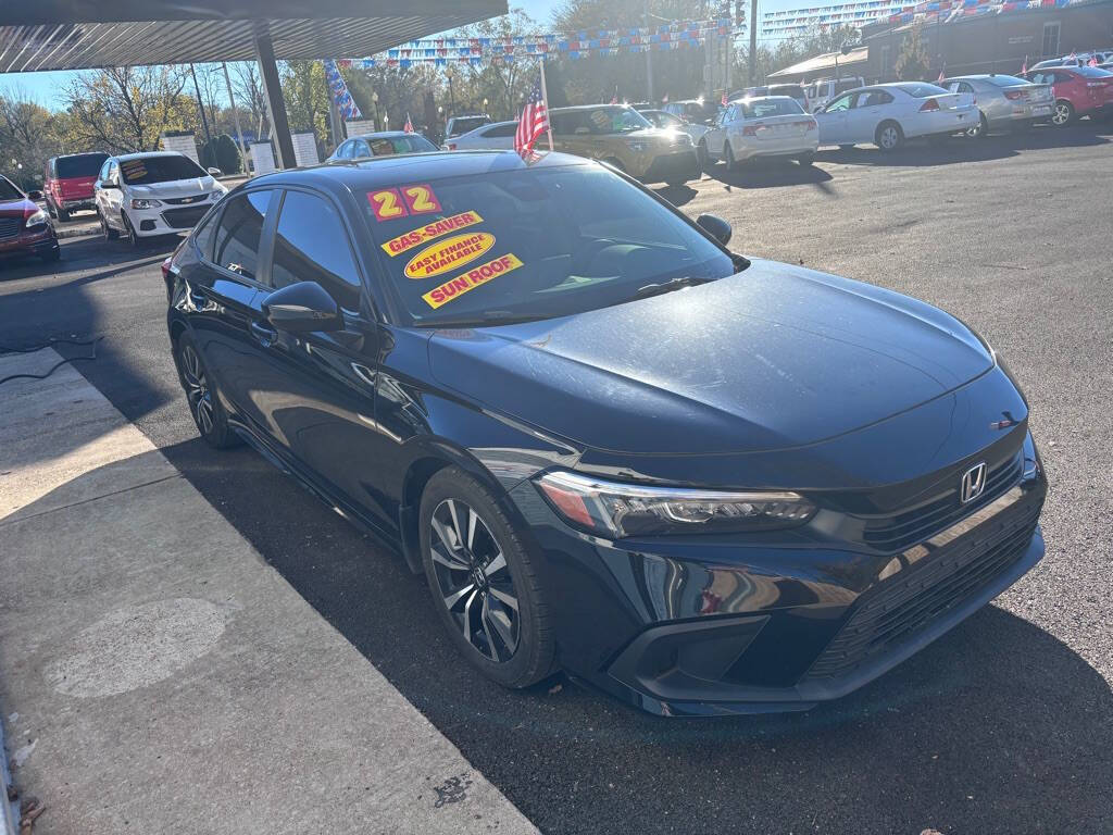 2022 Honda Civic for sale at Michael Johnson @ Allens Auto Sales Hopkinsville in Hopkinsville, KY