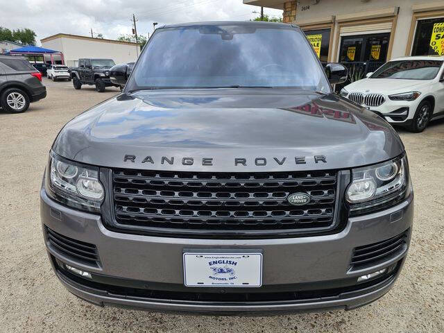 2017 Land Rover Range Rover HSE
