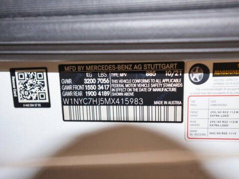 2021 Mercedes-Benz G-Class AMG G 63