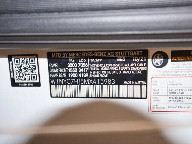 2021 Mercedes-Benz G-Class AMG G 63