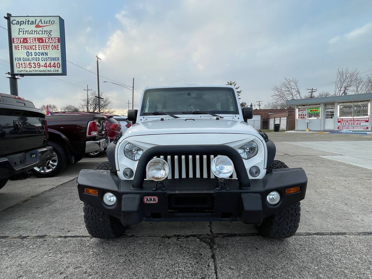 2015 Jeep Wrangler Unlimited for sale at Capital Auto Financing in Redford, MI