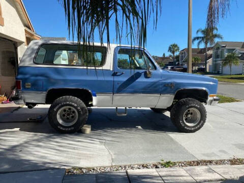 1984 Chevrolet Blazer for sale at Classic Car Deals in Cadillac MI