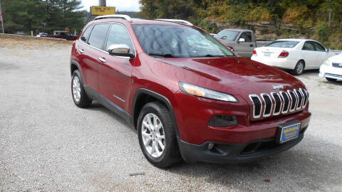 2017 Jeep Cherokee for sale at MORGAN TIRE CENTER INC in West Liberty KY