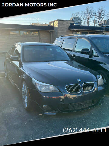 2008 BMW 5 Series for sale at JORDAN MOTORS INC in Kenosha WI