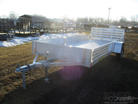 2022 Aluma Aluminum Single Axle Utility 8