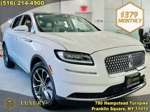 2021 Lincoln Nautilus for sale at LUXURY MOTOR CLUB in Franklin Square NY