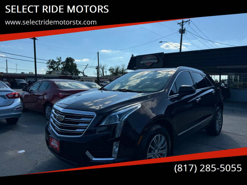 2017 Cadillac XT5 for sale at SELECT RIDE MOTORS in Arlington TX