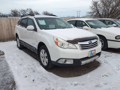 2010 Subaru Outback for sale at L & J Motors in Mandan ND