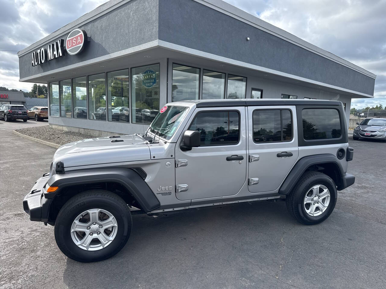used 2018 Jeep Wrangler Unlimited car, priced at $21,999