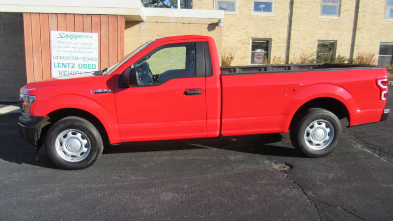 2018 Ford F-150 for sale at LENTZ USED VEHICLES INC in Waldo WI