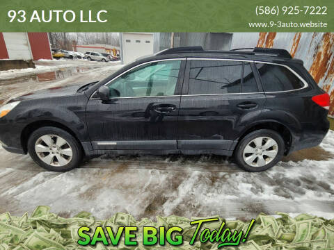 2011 Subaru Outback for sale at 93 AUTO LLC in New Haven MI