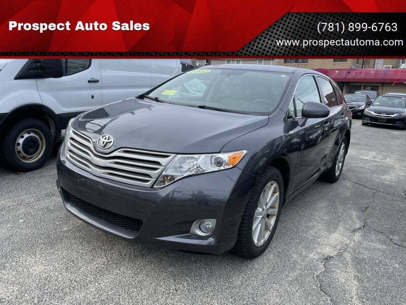 2011 Toyota Venza for sale at Prospect Auto Sales in Waltham MA