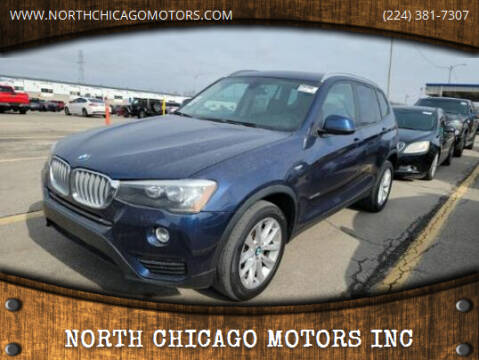 2017 BMW X3 for sale at NORTH CHICAGO MOTORS INC in North Chicago IL