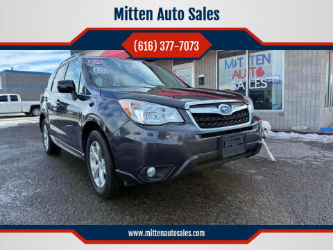 2014 Subaru Forester for sale at Mitten Auto Sales in Holland MI