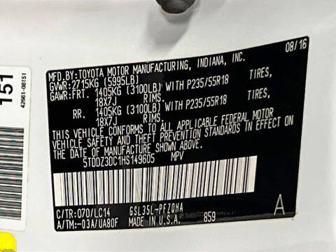 2017 Toyota Sienna