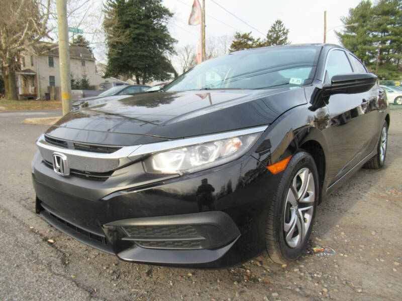 2016 Honda Civic for sale at CARS FOR LESS OUTLET in Morrisville PA