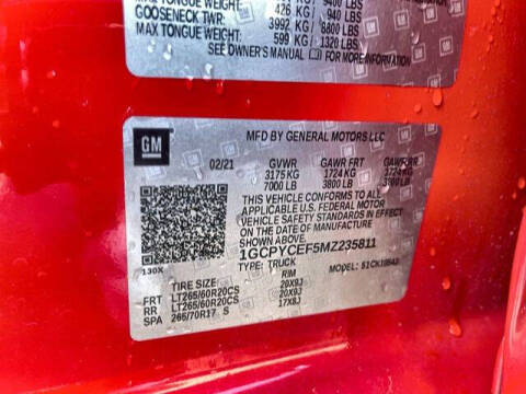 2021 Chevrolet Silverado 1500