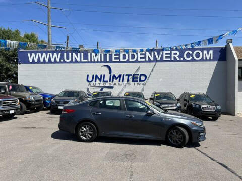 2020 Kia Optima for sale at Unlimited Auto Sales in Denver CO