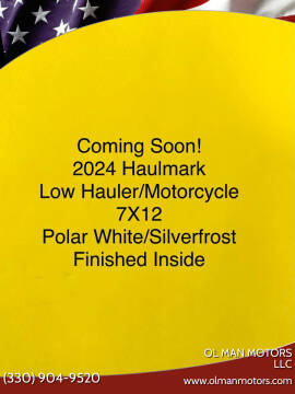 2024 Haulmark Low Hauler/Motorcycle 7 x 12 for sale at Ol Man Motors LLC - Trailers in Louisville OH