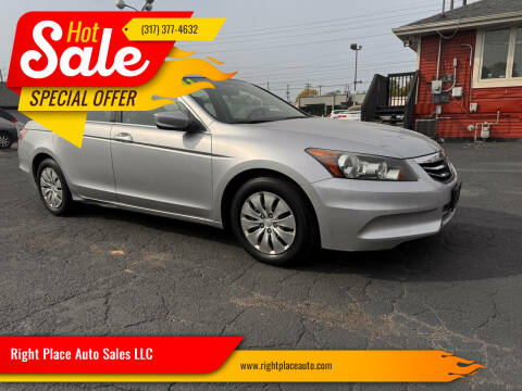 2011 Honda Accord for sale at Right Place Auto Sales LLC in Indianapolis IN