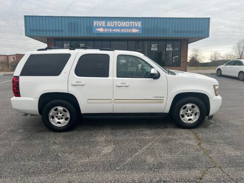 2014 Chevrolet Tahoe for sale at Five Automotive in Louisburg NC