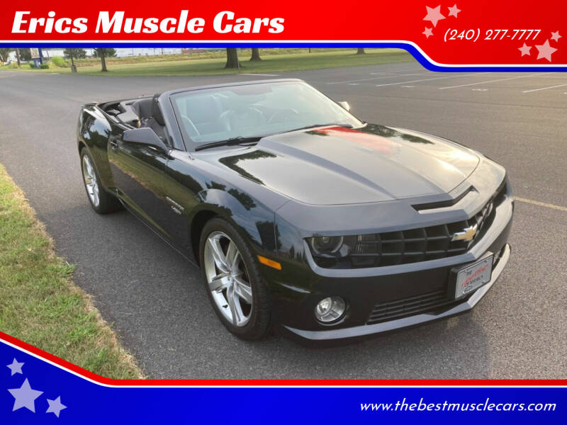 2012 Chevrolet Camaro for sale at Erics Muscle Cars in Clarksburg MD