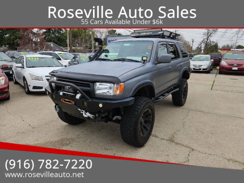 2000 Toyota 4Runner for sale at Roseville Auto Sales in Roseville CA