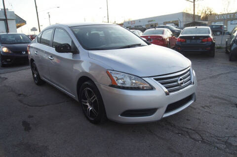 2014 Nissan Sentra for sale at Green Ride Inc in Nashville TN
