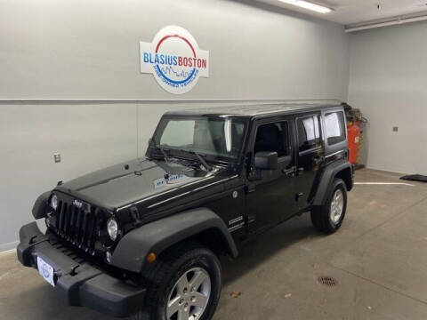 2017 Jeep Wrangler Unlimited for sale at WCG Enterprises in Holliston MA