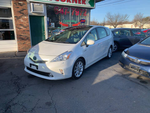 2012 Toyota Prius v for sale at CAR CORNER RETAIL SALES in Manchester CT