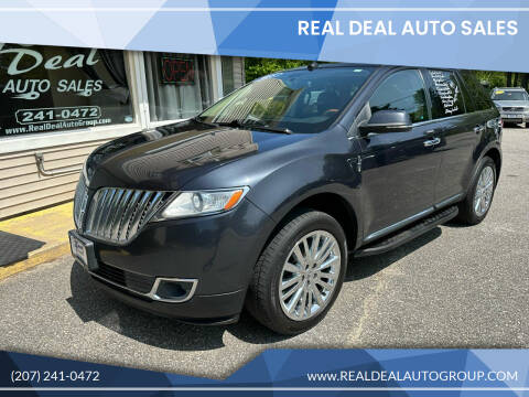 2015 Lincoln MKX for sale at Real Deal Auto Sales in Auburn ME
