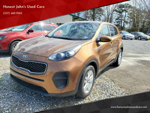 2017 Kia Sportage for sale at Honest John's Used Cars in Deridder LA